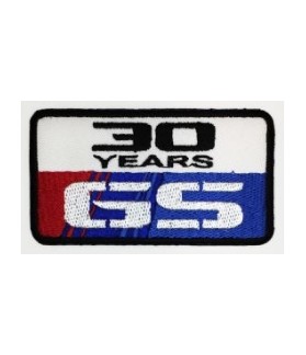 Gestickter Patch BMW GS 30 YEARS