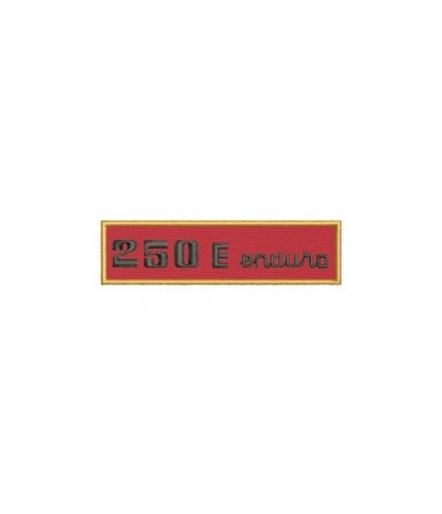 Parche bordado OSSA 250