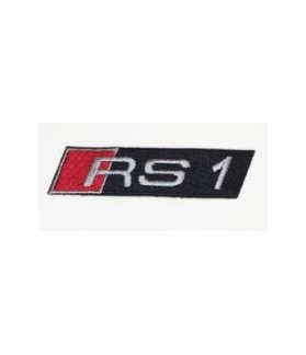 Parche bordado AUDI RS 1