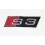 Patch ricamata AUDI S3