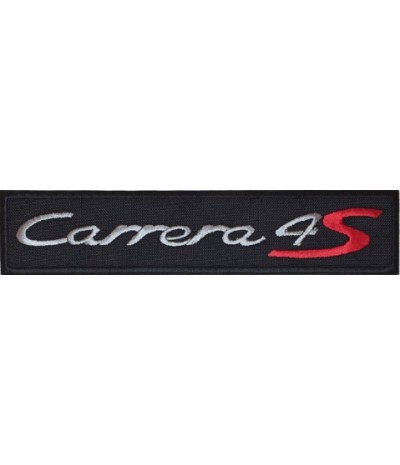 Gestickter Patch PORSCHE CARRERA 4S