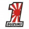 Embroidered patch SUZUKI N1 (Kamikaze)