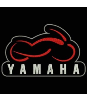 Embroidered patch YAMAHA