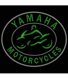 Embroidered patch YAMAHA MOTORCYCLES