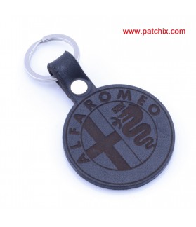 Key chain LEATHER ALFA ROMEO