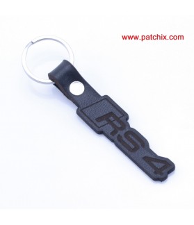 Key chain LEATHER AUDI LOGO RS4