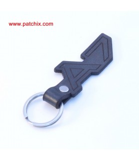 Key chain LEATHER AUDI LOGO A7