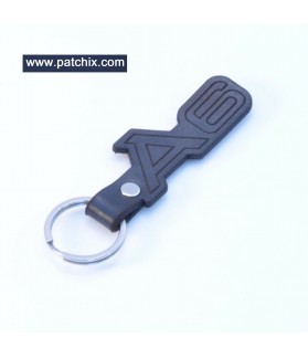 Key chain LEATHER AUDI LOGO A6
