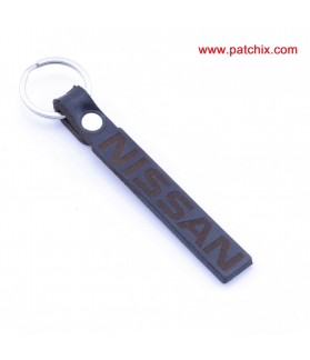 Key ring LEATHER NISSAN