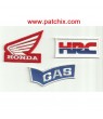 Gestickter Patch Motorcycle PACK HONDA GAS HRC