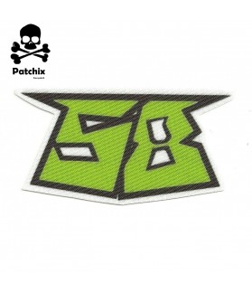 Gestickter Patch EUGENE LA ERTY