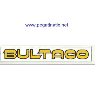 Parche bordado BULTACO