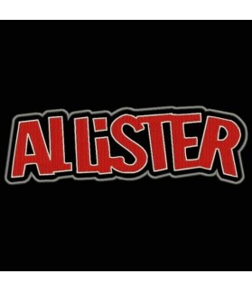 Embroidered patch ALLISTER
