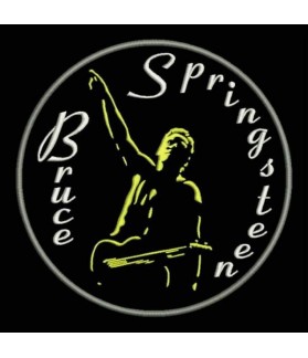 Embroidered patch BRUCE SPRINGSTEEN 