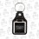 Key chain NICKEL LEATHER BACKGROUND CHYSLER