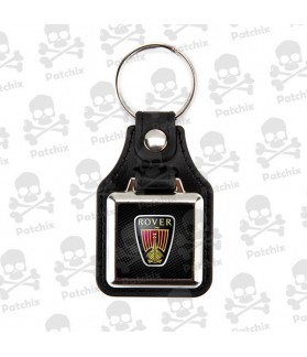 Key chain NICKEL LEATHER BACKGROUND ROVER