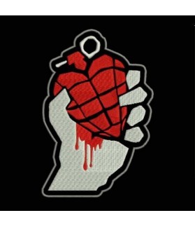 Embroidered patch GREENDAY