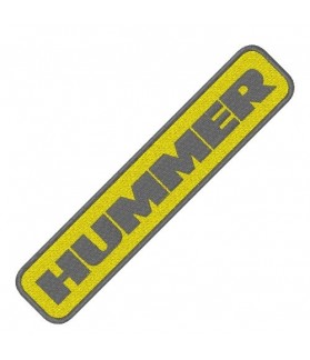 Embroidered Patch HUMMER