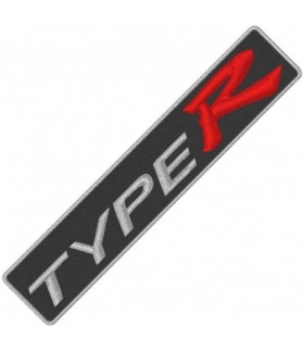 Embroidered Patch HONDA CIVIC TYPE R