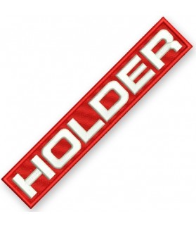 Embroidered Patch HOLDER TRUCK