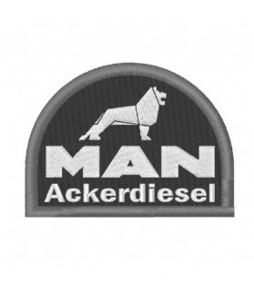 Embroidered Patch MAN TRUCK
