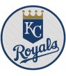 PATCH BORDADO KANSAS CITY ROYALS BASEBALL
