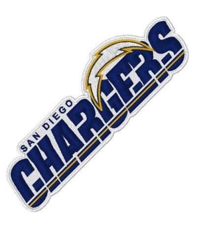 Embroidered Patch SAN DIEGO CHARGERS