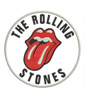 Embroidered patch ROLLING STONES