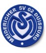 Parche bordado MSV Duisburg