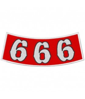Iron patch Motorcycle 666