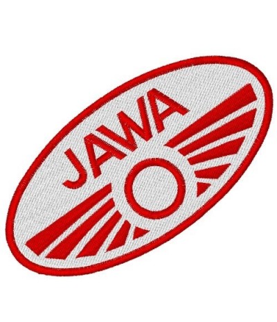 Gestickter Patch Motorcycle JAWA