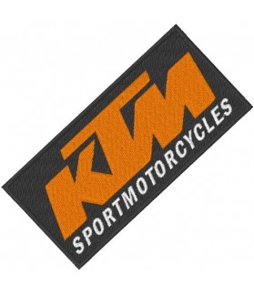Parche bordado KTM LOGO
