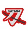 Parche bordado KATANA