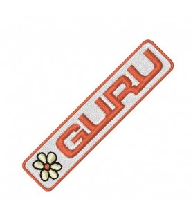 Embroidered Patch GURU
