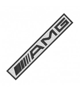 Embroidered Patch MERCEDES AMG