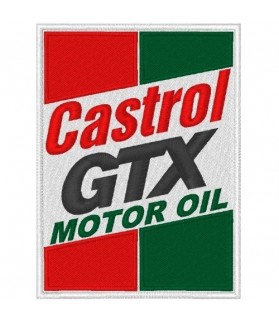Embroidered Patch CASTROL GTX