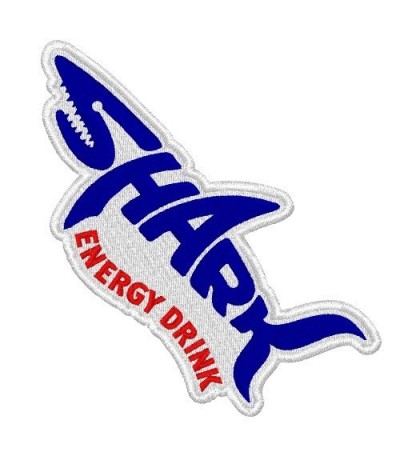 TOPPA ricamata SHARK ENERGY DRINK