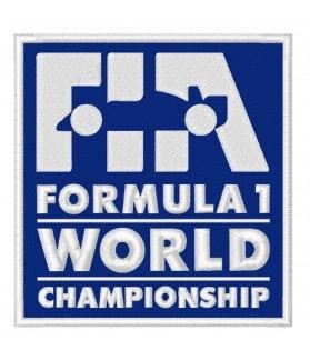 Embroidered Patch FORMULA 1