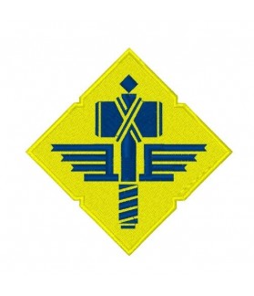 Embroidered patch MANOWAR