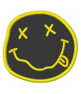 Embroidered patch NIRVANA