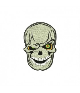Embroidered patch SKULL