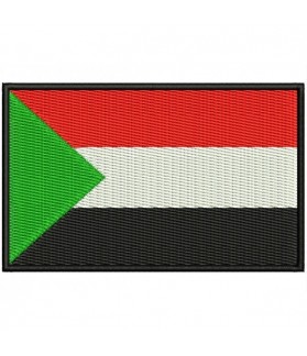 Parche bordado bandera SUDAN