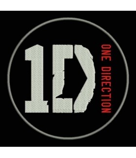Embroidered patch ONE DIRECTION