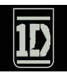 Embroidered patch ONE DIRECTION