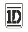 Embroidered patch ONE DIRECTION