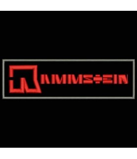 Embroidered patch RAMMSTEIN