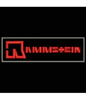 Embroidered patch RAMMSTEIN