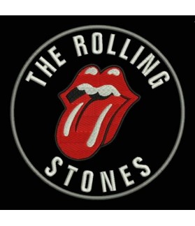Embroidered patch ROLLING STONES