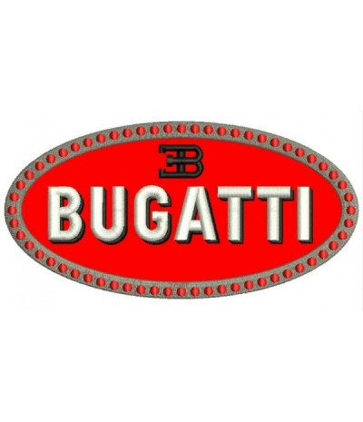 BUGATTI Parche bordado