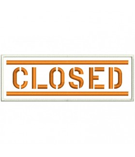 CLOSED IRON PATCH